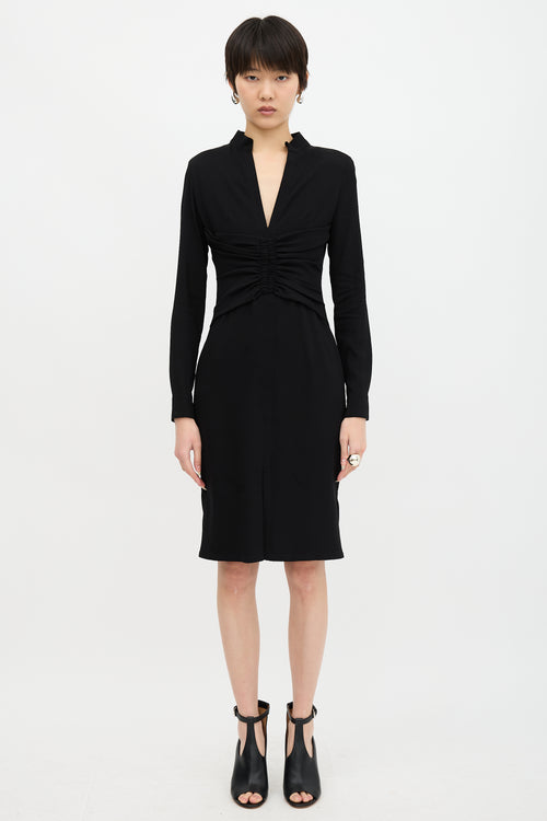 Tom Ford Crepe Ruched Dress