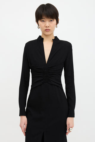 Tom Ford Crepe Ruched Dress