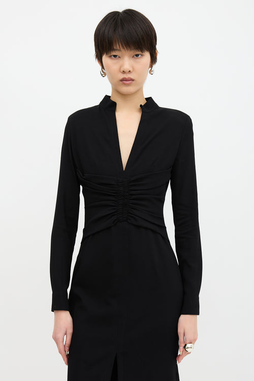 Tom Ford Crepe Ruched Dress