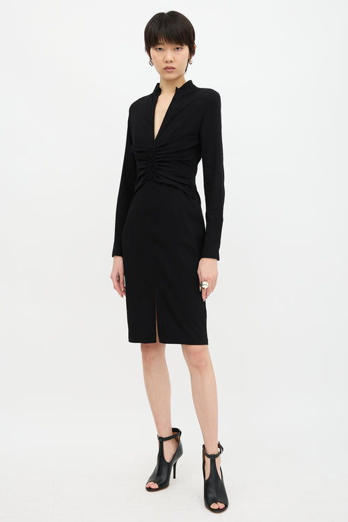 Tom Ford Crepe Ruched Dress
