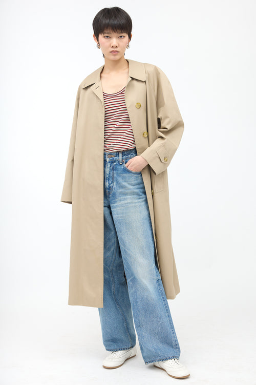 Burberry Belted Car Coat