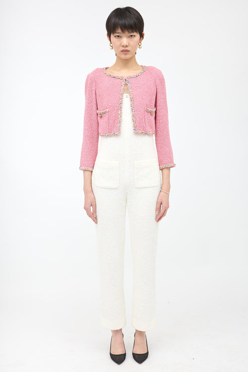 Chanel Wool & Silk Bouclé Tweed Jacket