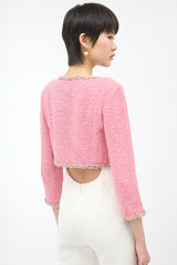 Chanel Wool & Silk Bouclé Tweed Jacket