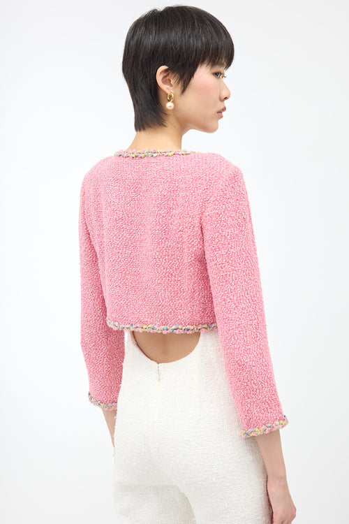 Chanel Wool & Silk Bouclé Tweed Jacket