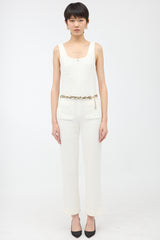 Chanel Coco Beach 2023 Tweed Jumpsuit