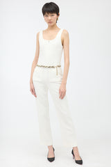Chanel Coco Beach 2023 Tweed Jumpsuit