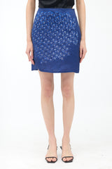 Fendi Organza Cutout Mini Skirt