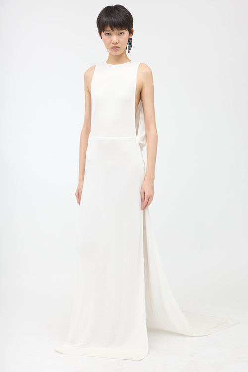 Gucci SS 2025 Draped Maxi Dress