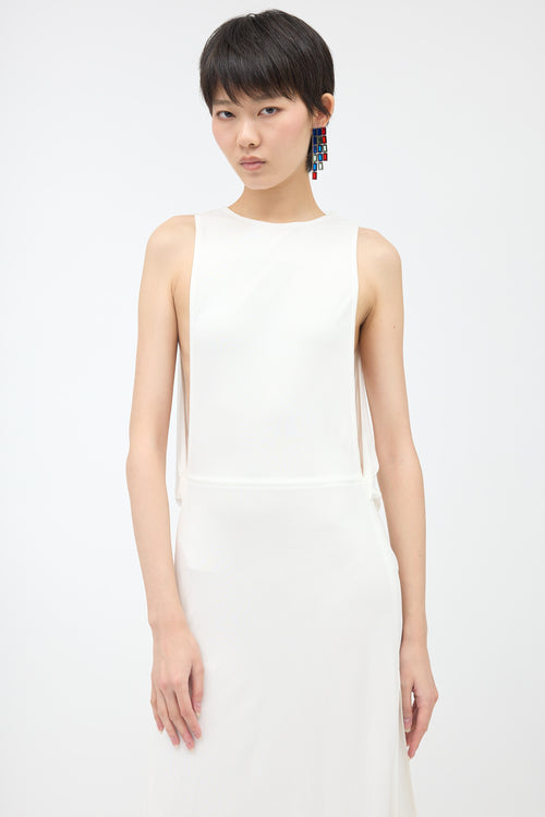 Gucci SS 2025 Draped Maxi Dress