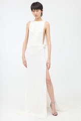 Gucci SS 2025 Draped Maxi Dress