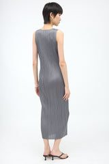 Pleats Please Issey Miyake Plissé Midi Shift Dress