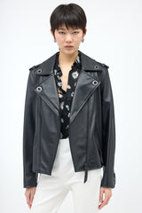 Lanvin Leather Biker Jacket