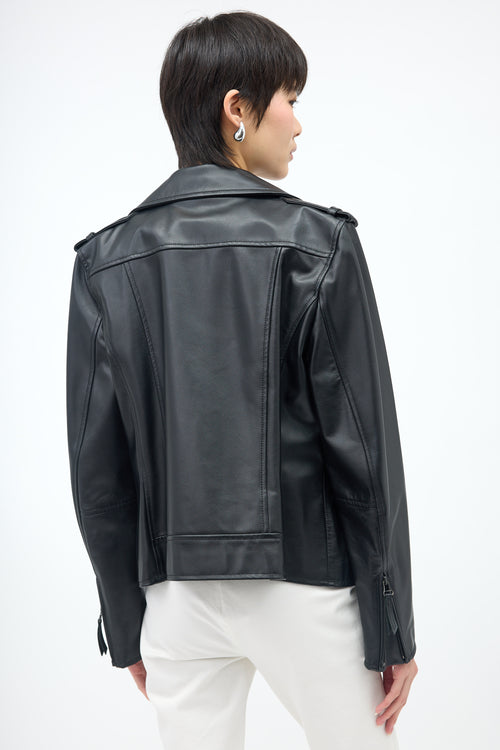 Lanvin Leather Biker Jacket
