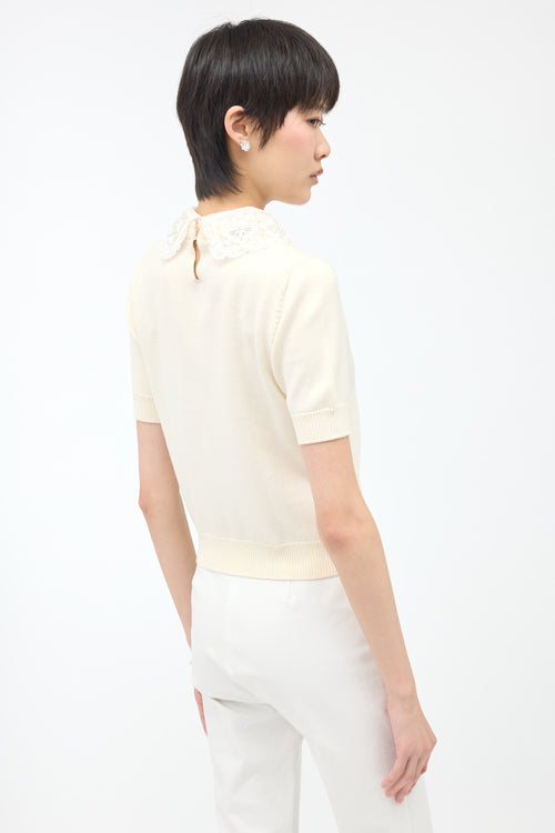 Miu Miu 2020 Wool Collared Sweater