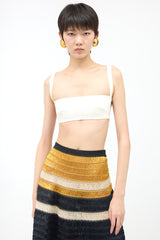 Prada Vintage Cropped Twill Top