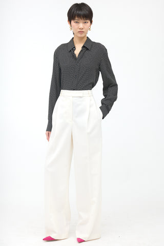 Róhe Wool Wide Leg Trouser