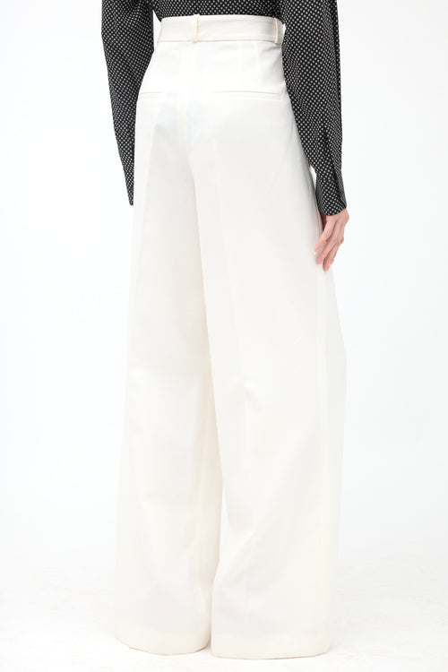 Róhe Wool Wide Leg Trouser