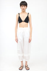Tibi Crinkled Nylon Cargo Pant