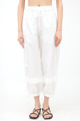 Tibi Crinkled Nylon Cargo Pant
