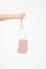 Dior 2022 Leather Lady Dior Call'in Dior Phone Bag