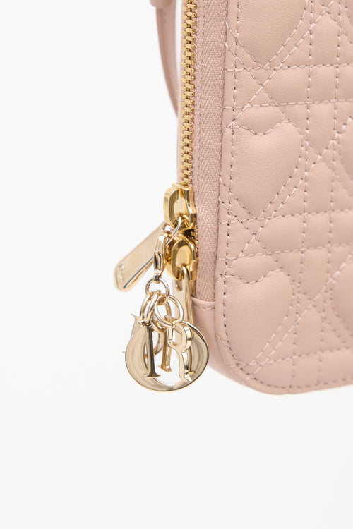 Dior 2022 Leather Lady Dior Call'in Dior Phone Bag
