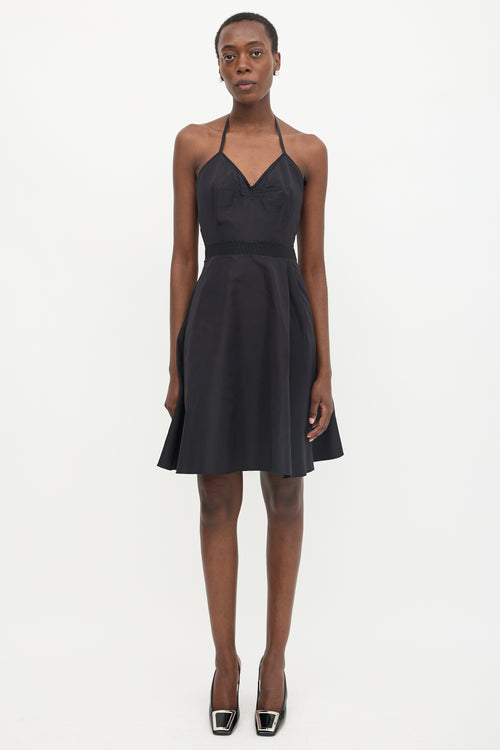 Miu Miu Vintage Nylon Halter Dress