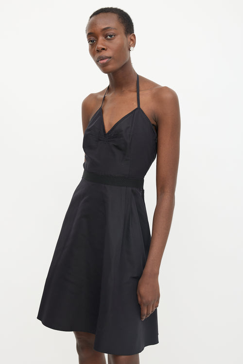 Miu Miu Vintage Nylon Halter Dress