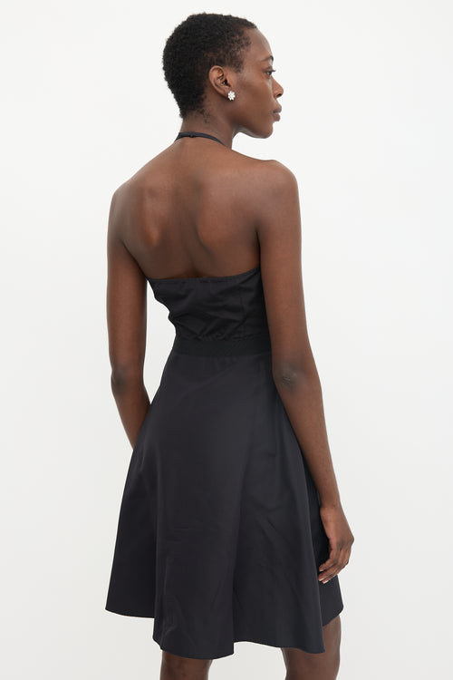 Miu Miu Vintage Nylon Halter Dress