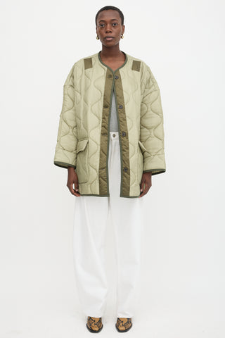 The Frankie Shop Teddy Quilted Jacket