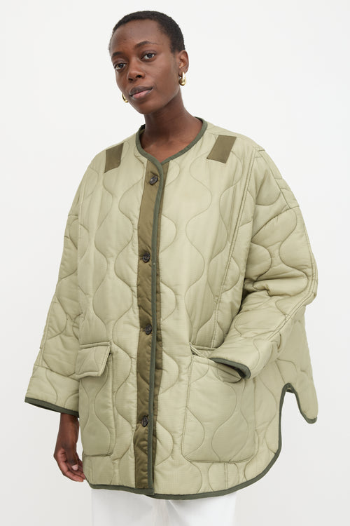 The Frankie Shop Teddy Quilted Jacket