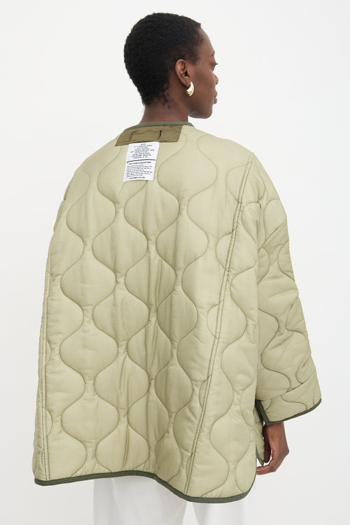 The Frankie Shop Teddy Quilted Jacket