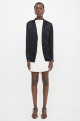 Dries Van Noten Satin Jacquard Blazer