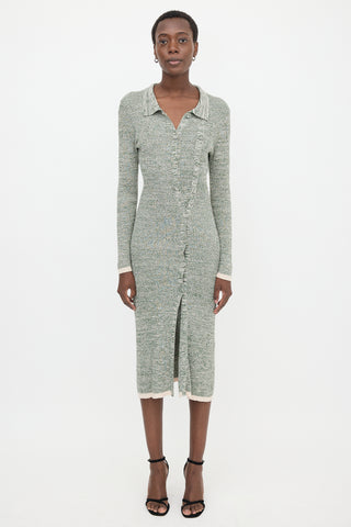 Christopher Esber Ribbed Knit Dress