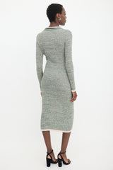 Christopher Esber Ribbed Knit Dress
