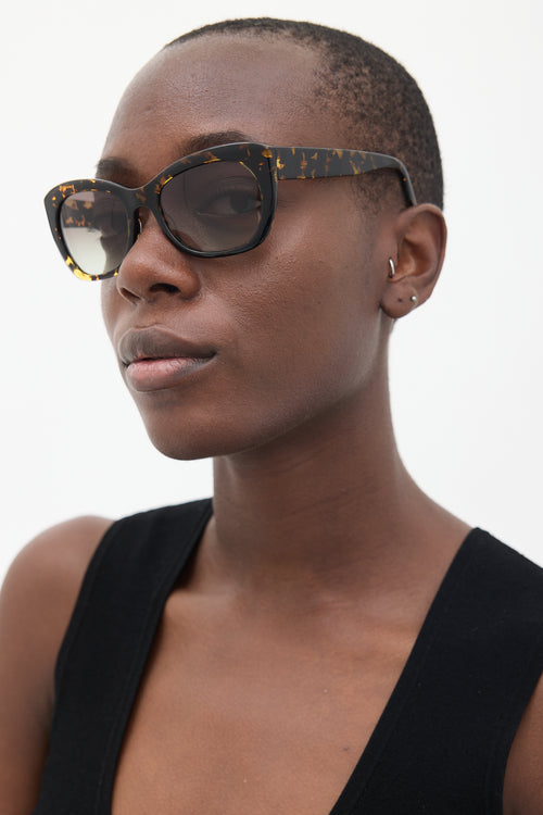 Barton Perreira Brown Wonderlust Sunglasses