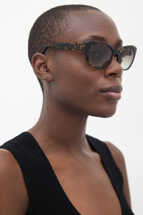 Barton Perreira Brown Wonderlust Sunglasses