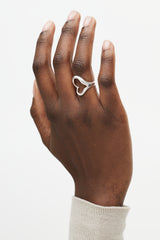Tiffany & Co. x Elsa Peretti Sterling Silver Open Heart Ring