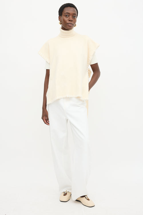 See By Chloé Wool Whipstitch Cape