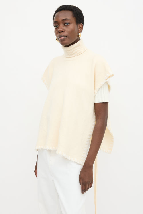 See By Chloé Wool Whipstitch Cape