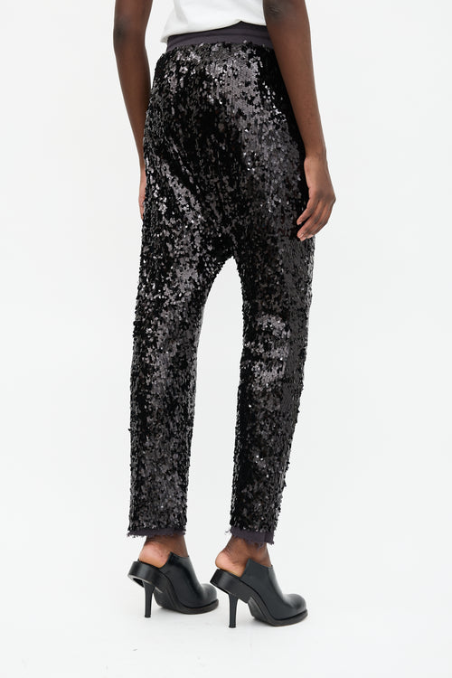 R13 Sequin Field Sweatpant
