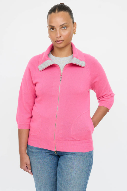 Brunello Cucinelli Cashmere Zip Top