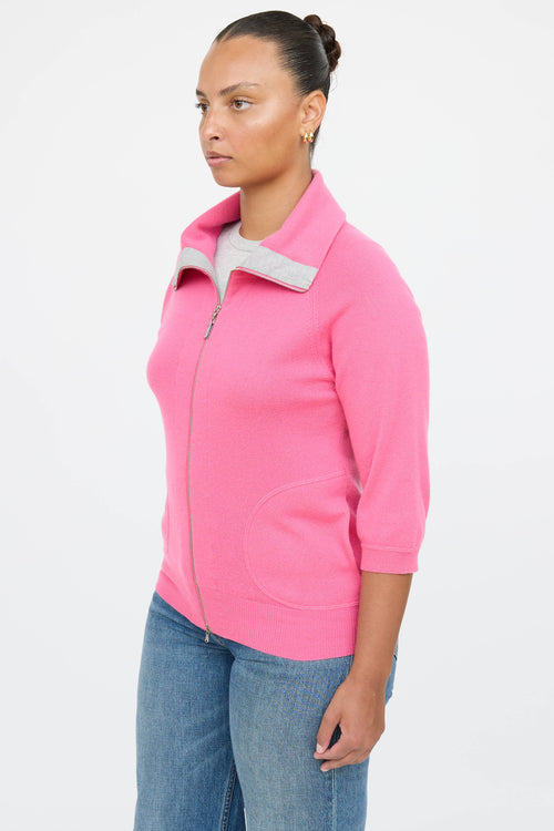 Brunello Cucinelli Cashmere Zip Top