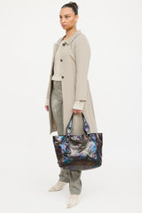 Gucci Iridescent Patent Leather Icon Bit Tote