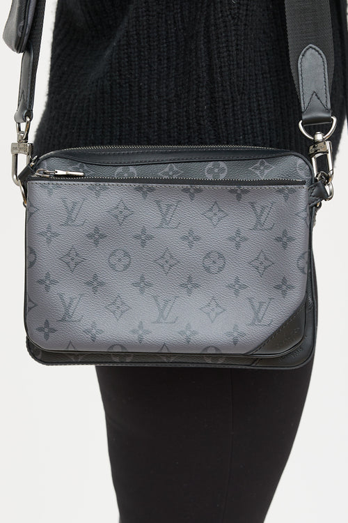 Louis Vuitton Monogram Eclipse Trio Messenger Bag