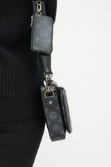 Louis Vuitton Monogram Eclipse Trio Messenger Bag