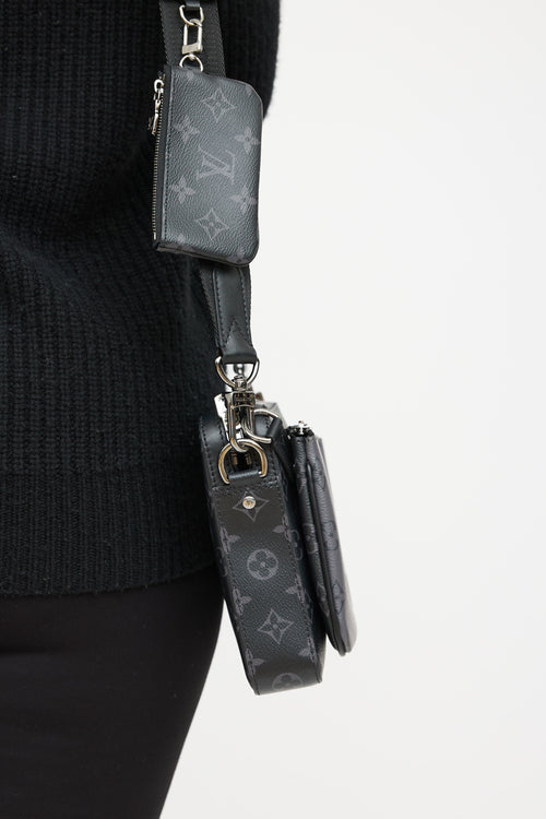 Louis Vuitton Monogram Eclipse Trio Messenger Bag