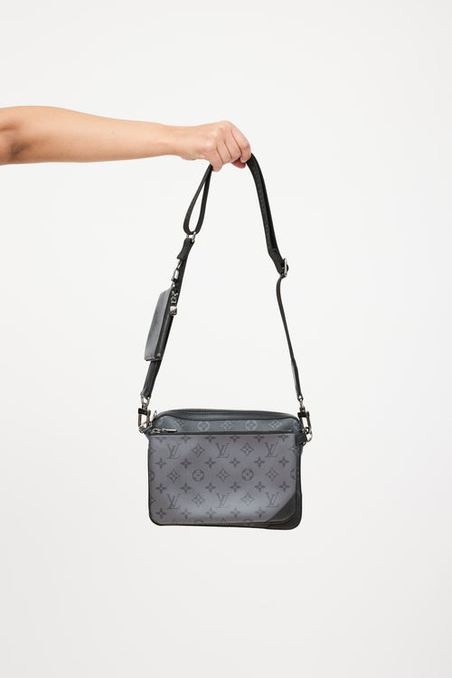 Louis Vuitton Monogram Eclipse Trio Messenger Bag