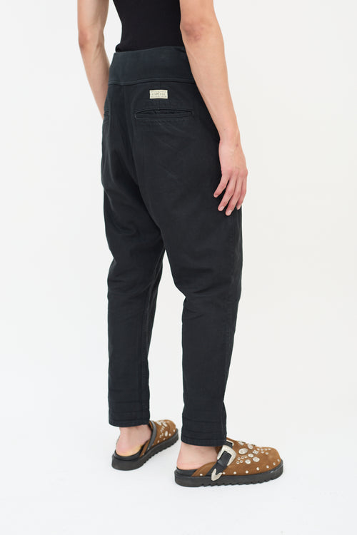 Kapital Kountry Navy Cotton Tapered Pants