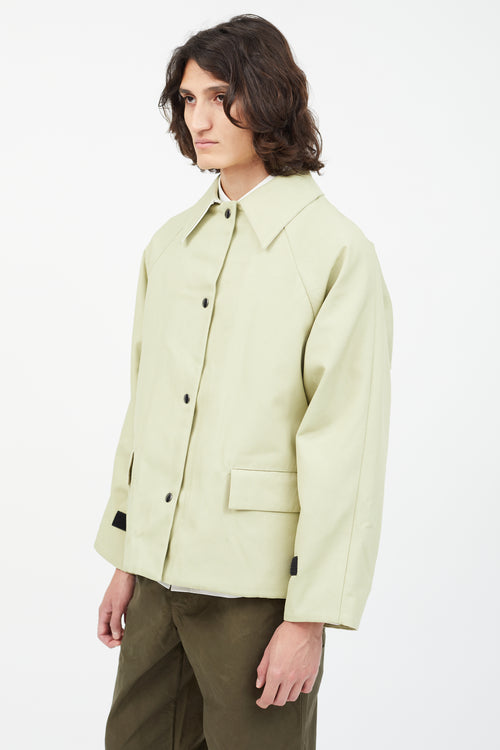Kassel Green Quilted Jacket