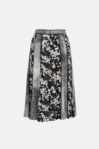 Kenzo Silk Moon Map Skirt